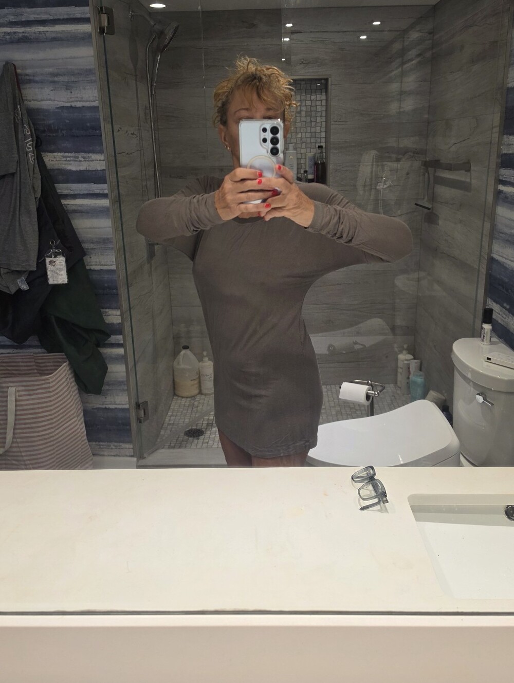 Sexy Dress Transit Too/Mini Made in Italy Taupe Sz M/L